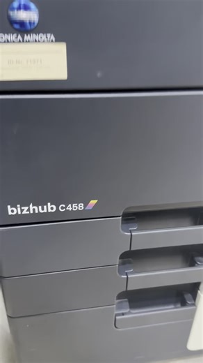 Dematic Equipments on Instagram: "Price: 2.1M The Konica Minolta Bizhub C759 is a high-end multifunction printer designed for busy workplaces. Here are some key features: - *Print Speed*: Up to 75 pages per minute (ppm) in black and white, and 65 ppm in color ¹ ² - *Paper Capacity*: Standard capacity of 1,150 sheets, expandable up to 6,650 sheets - *Resolution*: Up to 1,200 x 1,200 dpi - *Touchscreen*: 10.1-inch color touchscreen control panel with integrated web browser - *Security Features*: V