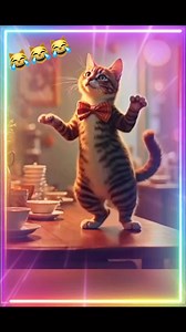 Cat dancing🐾😹 #dance #cat #AI #reels #viral #trendingnow #trending #explore #everyone #highlights #explore #viewers #fyp #funny #cute #love #fypシ゚ #fypviralシ #reelsviral | Helen Tan