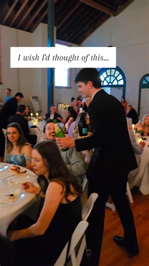 2.1K views · 14 reactions | Sharing all the unique ideas from our brides! Prob one of the best kept secrets at a wedding... your amazing bridal party. Let's be honest, they're just a lot of fun. 拾 Use them! Get them away from the head table & interacting with your guests. We love this idea from Gracie & Kyler's perfect day! If you're looking for inexpensive ways to make your wedding stand out, you're in the right place! | Anne & Me Weddings and Events | Facebook