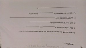 Exocytosis:by Changing share and enAs you watch the demonstra... | Filo