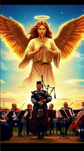 Amazing grace - Scottish bagpipes and symphony orchestra