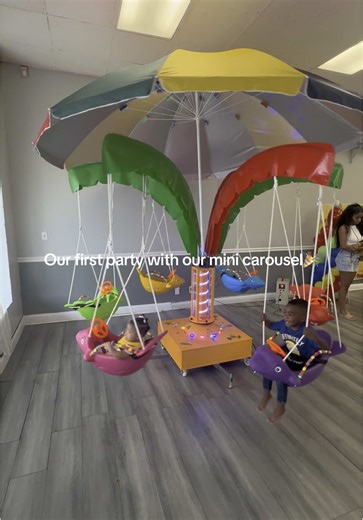 Jamair's First Birthday Celebration with Mini Carousel 🎉