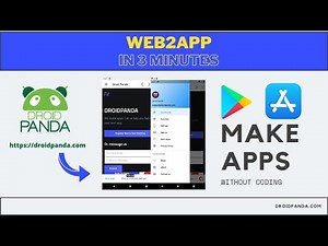 How to make free web to app aab and apk in under 3 minutes || Turn any website to app with no coding