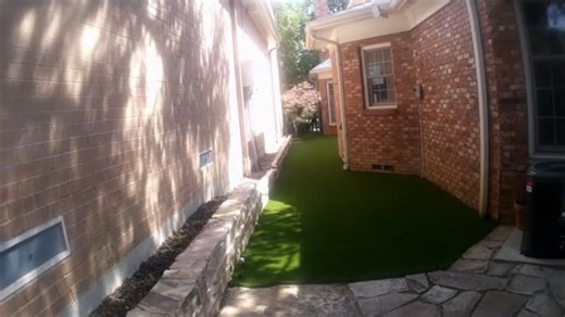 🌟 Witness the Magic of Transformation with Texas Turf Design! 🌟 We're excited to share another incredible time-lapse video of our latest installation in the prestigious Preston Hollow neighborhood. This project showcases our expertise in turning even the most challenging spaces into beautiful, seamless landscapes. This side yard featured a concrete patio right in the middle of the run, but our skilled team, with over 15 years of experience, meticulously installed turf across the entire area, i