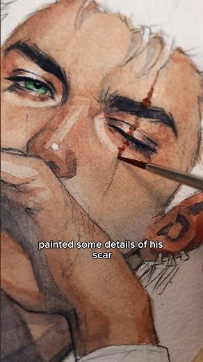 Painting Zoro in Watercolor, But Make It 🥵🫦💦