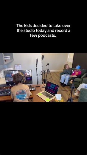 Kids Take Over the Studio for Hilarious Podcasts