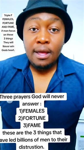 Female,fortune and fame - 3 things that men should fear🤞🙌🤔 #viralvideo #trendingvideo #hiphop #repost