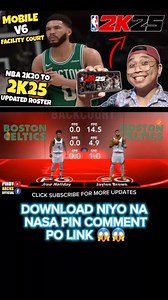 12K views · 24 reactions | NBA 2K25 Updated Roster of 2k20 V6 with AB| UNLIVC for Android |FACILITY COURT| Gameplay Tutorial #pinoyhacksofficial #mobilephone #appdownload #NBA2K25 #mobilegames | Pinoy Hacks Official | Facebook