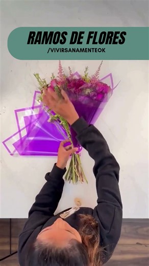 Cómo envolver un ramo de flores 💐 | Tutorial fácil para regalo