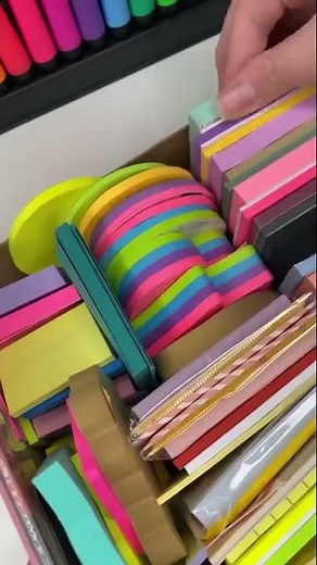 use of sticky notes