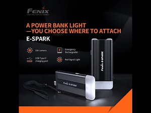 Fenix E-SPARK: an Emergency Rechargeable Keychain Flashlight