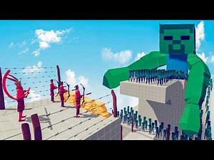 100x Zombie Units vs EVERY UNIT | TABS - Totally Accurate Battle Simulator