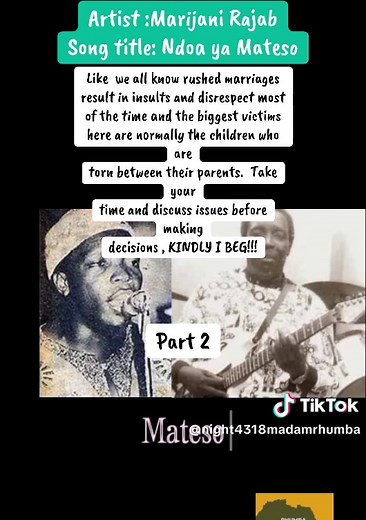 The Legacy of Marijani Rajab in Swahili Music