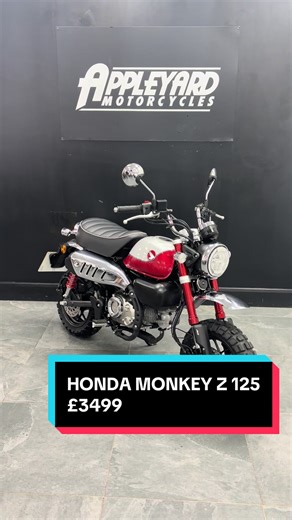 USED - HONDA MONKEY Z 125 MA-N - £3499 - @AppleyardMotorcycles #monkeybike #125cc #learner #honda #smallbike