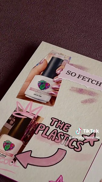 The limit does not exist on how excited we are to FINALLY be announcing our NEW Mean Girls inspired collection NAIL BOOK dropping this Friday 4/24 @ 8pm EST!💅📓💕 ⬇️Take a look at these 12 gel color names with iconic lines from the movie: 🐍 ARMY OF SNAKES — baby pink with speckled black & pink glitter, sweeter than it looks 💖 UR LIKE.. REALLY PRETTY — pink/purple/blue shifting cat eye that’s giving main character 🖤 KAT FIGHT — silver-black cat eye that says “I’m not like a regular polish…” �