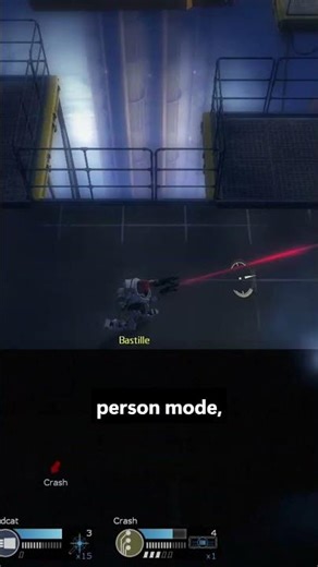 The cut first person mode in Alien Swarm