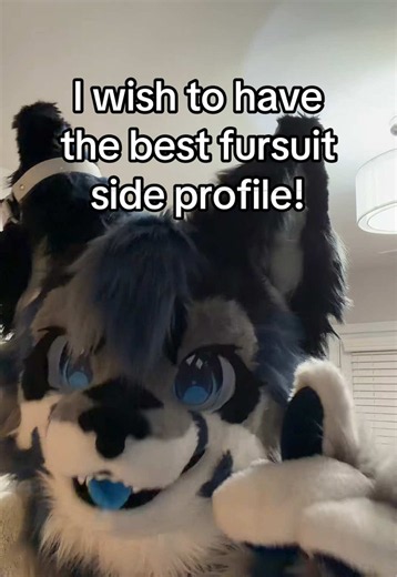 it’s so amazing to look at 🤤 #furry #furryfyp #fursuit #furries #sideprofile