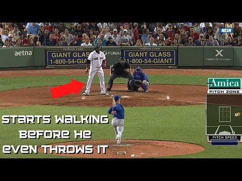 When You Start Walking to First Before The Pitch Is Even Thrown