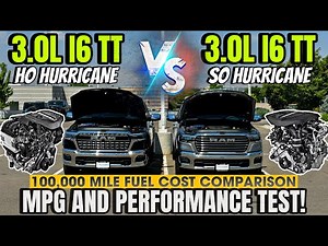 2025 RAM 3.0L I6 TT: HO Hurricane VS SO Hurricane MPG & Performance Test - Is The HO All Hype?