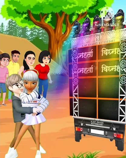 Dj cartoon video 2025