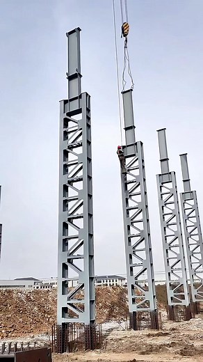 Heavy Lattice Column Installation Milestone Achieved
