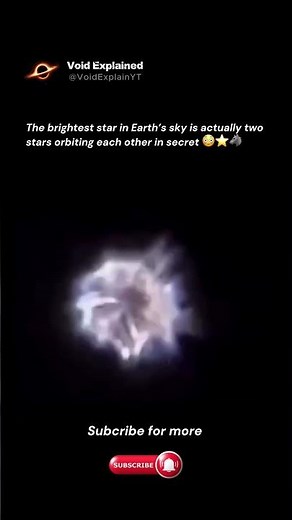 The Brightest Star in Earth’s Sky Has a Hidden Companion 😳⭐