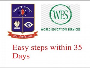World Education Service (WES) Procedure (A-Z) from Bangladesh (Shortcut)