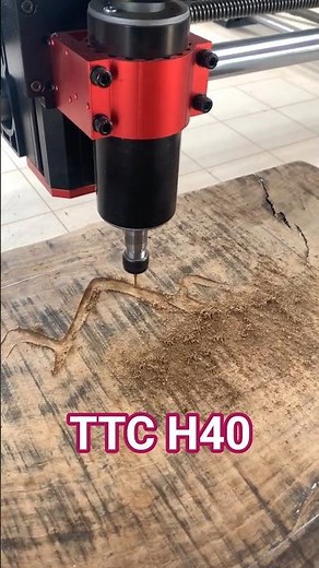 Crafting a Rustic Wood Sign with TTC H40 CNC