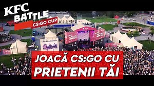 Counter Strike: Global Offensive 😍 Și tu ești fan? Înscrie-te cu prietenii tăi la KFC Battle și poți participa la finala de la Moscova 😉 Mai multe detalii aici: http://kfcbattle.gg/eng/ | KFC
