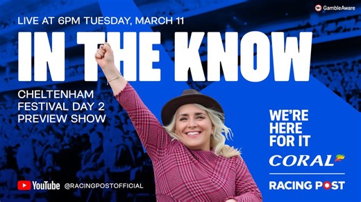 Watch: Cheltenham Festival day one preview show with Tom Segal and Paul Kealy