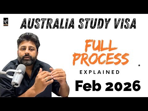 🎓✨ COMPLETE GUIDE: Australia Student Visa Process 2026 | Subclass 500 Explained Step-by-Step 🇦🇺