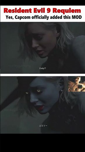 Resident Evil 9 - Grace as Lady Dimitrescu Mod #residentevil #gaming