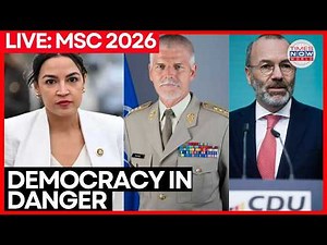 Munich Security Conference 2026: AOC & Manfred Weber Debate