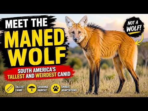 The Tallest Wolf in The World? The Mysterious Maned Wolf