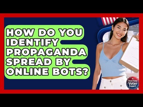 How Do You Identify Propaganda Spread By Online Bots? - First Time Voter Expert