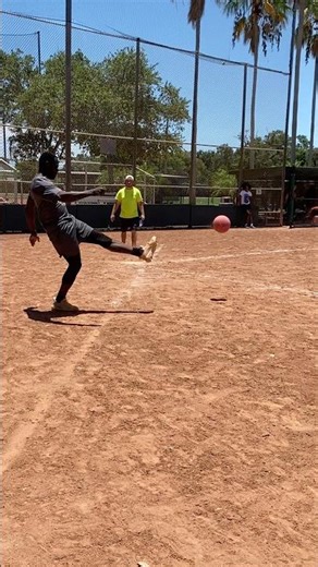 Kickball nice kick 1688 #kickball #sports #league #kick #espn #catch