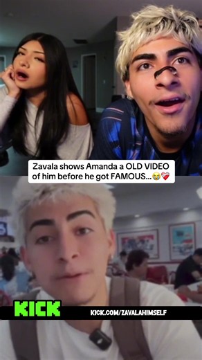 Zavala shows Amanda a OLD VIDEO of him before he got FAMOUS…😭❤️‍🩹#zavala #amandasolis #fyp