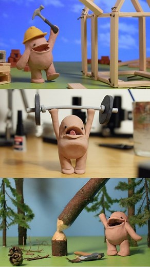 Art Select | Ever wondered what happens when clay comes to life? 🤔 @Guldies has the answer! 🤯 Which one is your favourite?? 😤💨💥CLAY BOI COMPILATION!!!... | Instagram