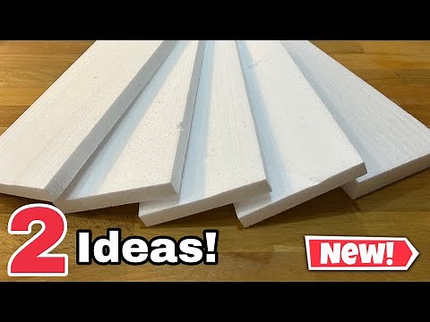 2 Great Ideas Using Styrofoam! Look What I Made!