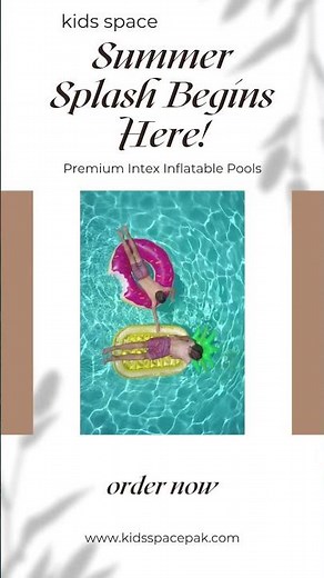 Inflatable Pool Fun at Home 🏖️ | Summer Must-Have for Kids & Family!