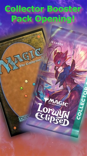 Rogue on Instagram: "Lorwyn Eclipsed Collector Booster Pack Opening! #magicthegathering #opening #mtg #pack #eclipse"