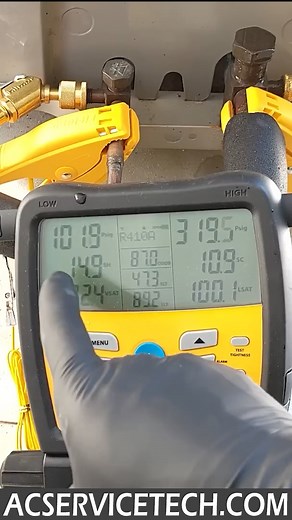 I show why this vapor pressure and saturated temperature is low and why NOT to add refrigerant to this system in order to fix this system! . . . #watch #pressure #temperature #low #sattemp #vaporpressure #vapor #refrigerant #hvactechnician #acservice #acservicetech #hvacmaintenance #airconditioning #airconditioner #acunit #hvac #hvacr #hvacsystem | AC Service Tech LLC