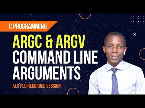 Command Line Arguments (Argc & Argv) in C Programming | ALX PEER DISCUSSION