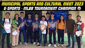 2K views · 50 reactions | Interschool Meet 2023 - CHAMPIONSHIP ROUND HIGHLIGHTS (SMA-P vs LNHS) Pinamungajan, Cebu | E-Sports - MLBB Tournament Champion (Sta. Monica Academy) #InterschoolCompetition #esportsmlbb | Sir Van | Facebook