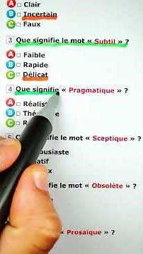 🧠 FRENCH VOCABULARY QUIZ 🇫🇷