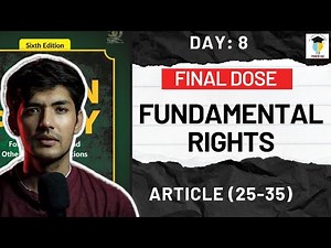 Fundamental Rights Explained | Article 25 to 35 Analysis for UPSC, SSC, CDS, Judiciary & All Exams