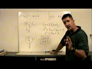 Combinations of functions and Composite functions