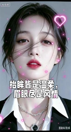 抬眸皆是温柔，眉眼尽是风情#气质头像 #爆款女主 #个性美女头像 #温柔气质美女头像 #霸气头像女