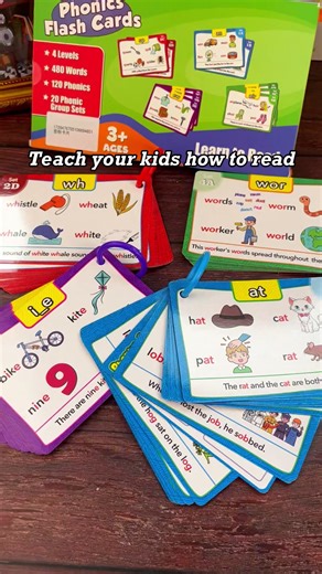 Transform Your Child's Reading with Phonics Flash Cards