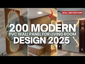 200 PVC Wall Panel Designs That Will Transform Your Living Room in 2025